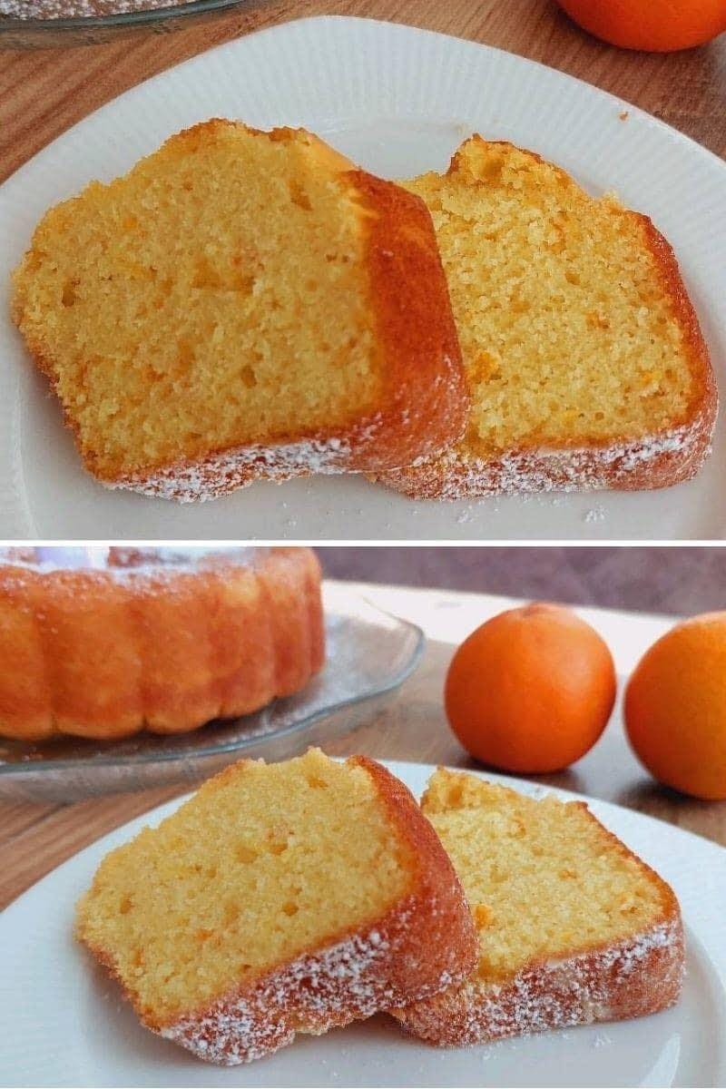 Portakallı Kek - 1