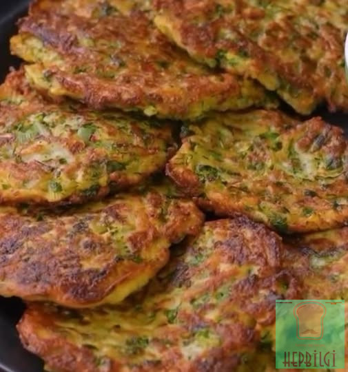 Muhteşem Patatesli Kabak Mücver - 2