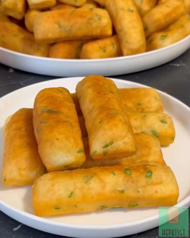 Masaya Koyduğum Anda Kapış Kapış Biten Mayasız Pişi Tarifi - 2