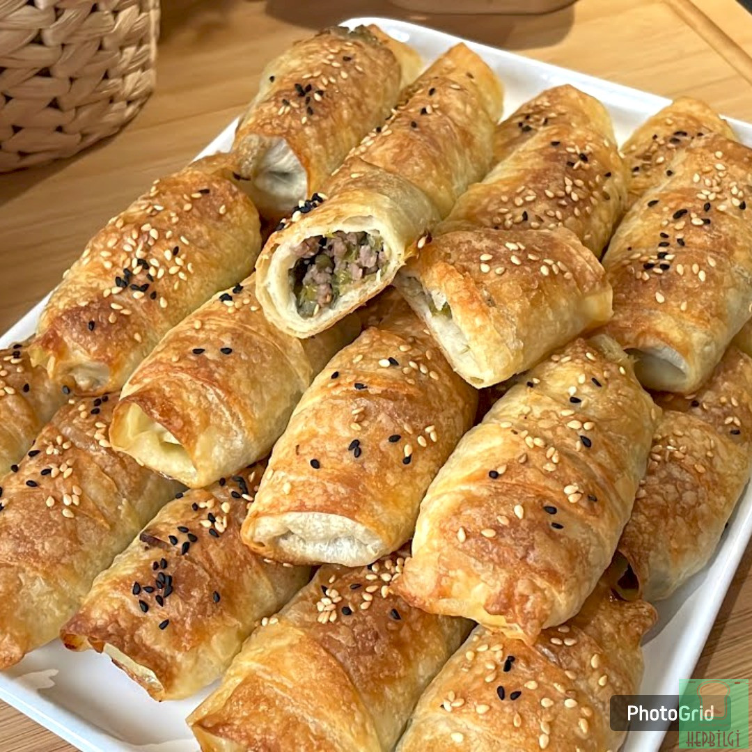 Pırasalı kıymalı börek tarifi - 1