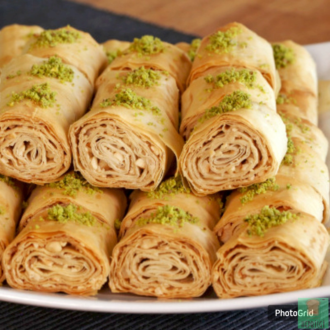 Baklava Yufkasından Tahinli Çıtır Kurabiye - 1