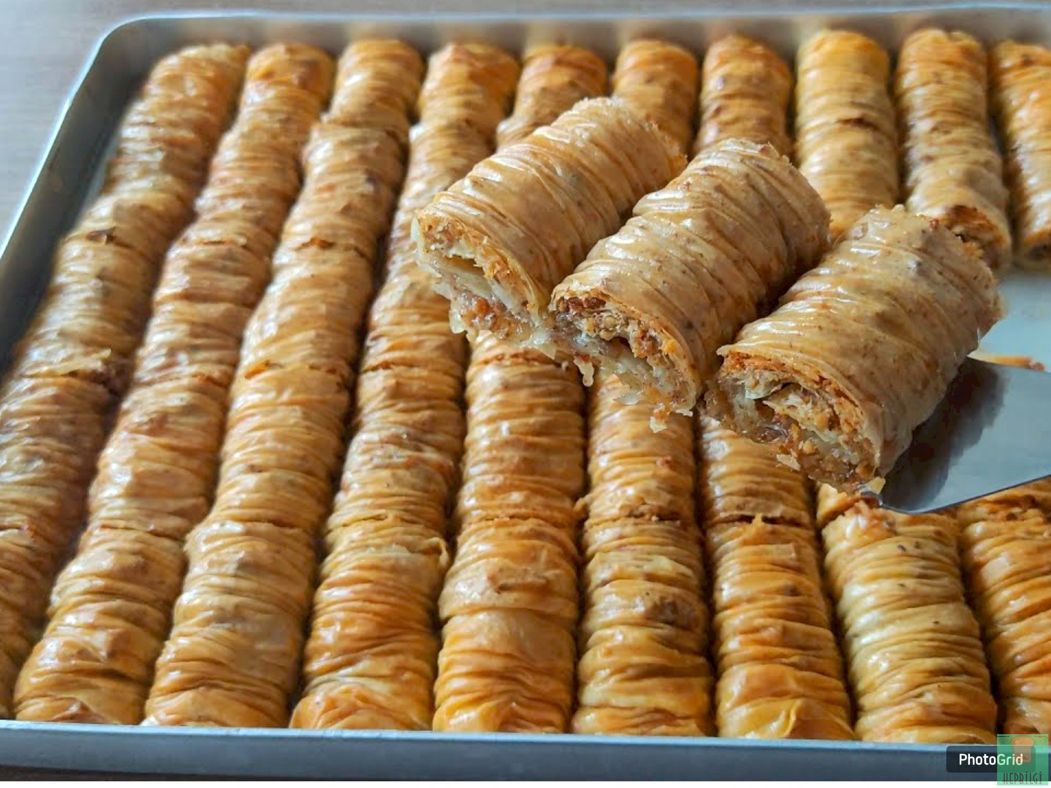 Çıtır Çıtır Burma Baklava Tarifi - 1